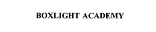 BOXLIGHT ACADEMY Trademark Image