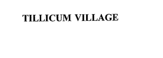 TILLICUM VILLAGE Trademark Image