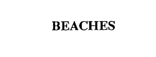 BEACHES Trademark Image