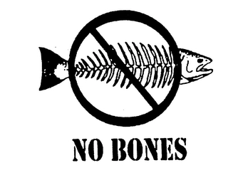 NO BONES Trademark Image