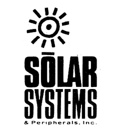 SOLAR SYSTEMS & PERIPHERALS INC Trademark Image