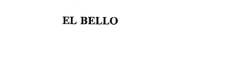 EL BELLO Trademark Image