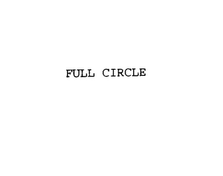 FULL CIRCLE Trademark Image