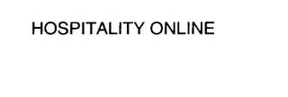 HOSPITALITY ONLINE Trademark Image