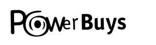 POWER BUYS Trademark Image