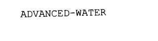 ADVANCED-WATER Trademark Image