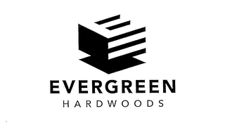 E EVERGREEN HARDWOODS Trademark Image