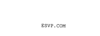 ESVP.COM Trademark Image