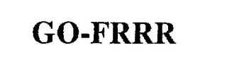GO-FRRR Trademark Image