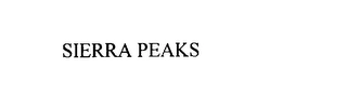 SIERRA PEAKS Trademark Image