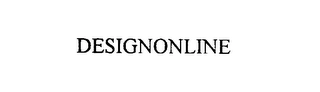 DESIGNONLINE Trademark Image