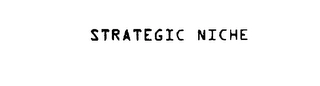 STRATEGIC NICHE Trademark Image
