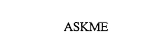 ASKME Trademark Image