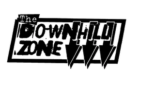 THE DOWNHILL ZONE Trademark Image