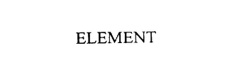 NU ELEMENT Trademark Image