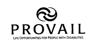 PROVAIL LIFE OPPORTUNITIES FOR PEOPLE WITH DISABILITIES Trademark Image