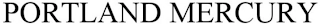 PORTLAND MERCURY Trademark Image