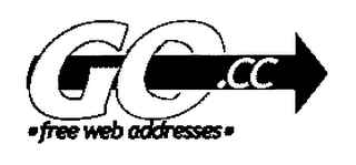 GO.CC FREE WEB ADDRESSES Trademark Image