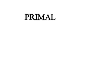 PRIMAL Trademark Image