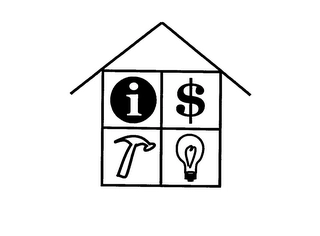 I AND DESIGN OF HOUSE Trademark Image