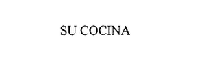 SU COCINA Trademark Image
