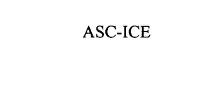 ASC-ICE Trademark Image