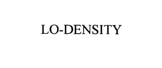 LO-DENSITY Trademark Image