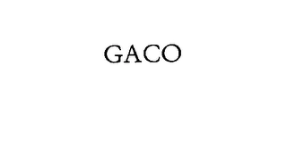 GACO Trademark Image