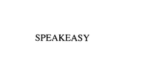 SPEAKEASY Trademark Image