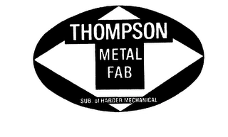 THOMPSON METAL FAB SUB OF HARDER MECHANICAL Trademark Image