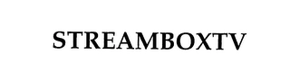 STREAMBOXTV Trademark Image