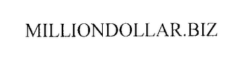 MILLIONDOLLAR.BIZ Trademark Image