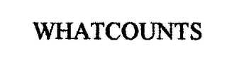 WHATCOUNTS Trademark Image