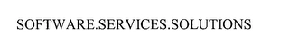SOFTWARE.SERVICES.SOLUTIONS. Trademark Image