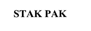 STAK PAK Trademark Image