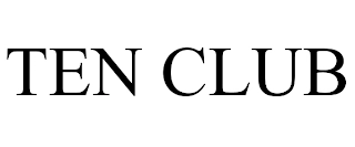 TEN CLUB Trademark Image