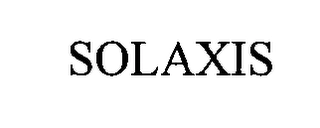 SOLAXIS Trademark Image