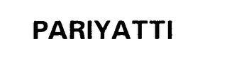 PARIYATTI Trademark Image