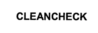 CLEANCHECK Trademark Image