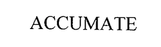 ACCUMATE Trademark Image