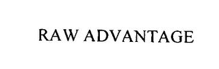 RAW ADVANTAGE Trademark Image