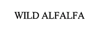 WILD ALFALFA Trademark Image