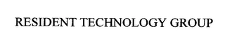 RESIDENT TECHNOLOGY GROUP Trademark Image