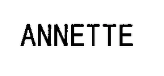 ANNETTE Trademark Image