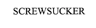 SCREWSUCKER Trademark Image
