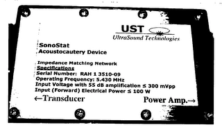 ACOUSTOCAUTERY Trademark Image