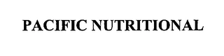 PACIFIC NUTRITIONAL Trademark Image