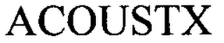 ACOUSTX Trademark Image