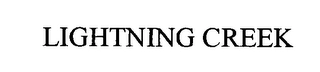 LIGHTNING CREEK Trademark Image