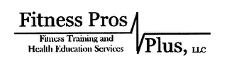 FITNESS PROS PLUS, LLC FITNESS TRAINING AND HEALTH EDUCATION SERVICES Trademark Image